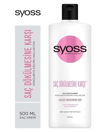 Syoss Strengthening Hair Care Cream 500 Ml