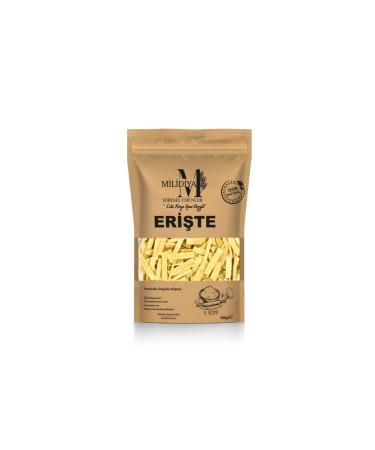 milidiya local products old village new taste Natural Plain Leaf Noodles 500 gr