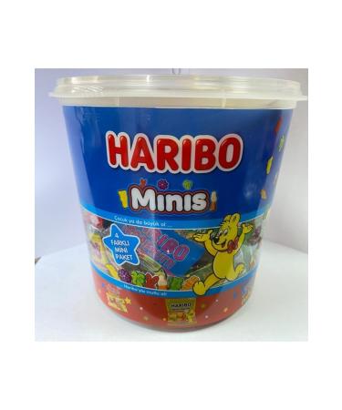 Haribo Mini 4 Different Mini Packages 10 Gr*100 Pcs.