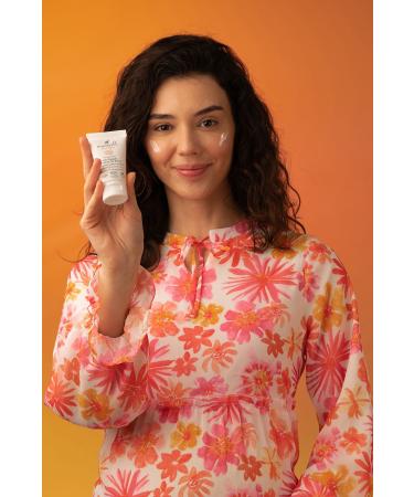 Momwell Organic Anti-Blemish Protective Face Sunscreen 50ml - Buy Online on GoSupps.com