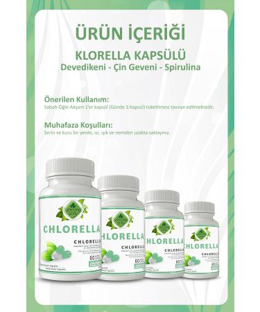 Gokcek Chlorella Capsule (CHLORELLA CAPSULE) - Buy Online on GoSupps.com