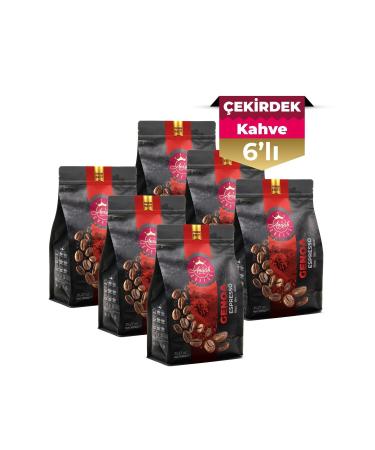 Anisah Coffee Genoa Espresso Bean Coffee 6 x 1000 Grams