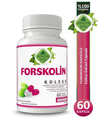 Gokcek Healing Forskolin Capsule (COLEUS CAPSULE)