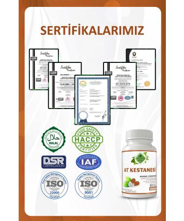 Gokcek Healing Horse Chestnut Capsule (HORSE CHESTNUT CAPCULE) - Buy Online on GoSupps.com
