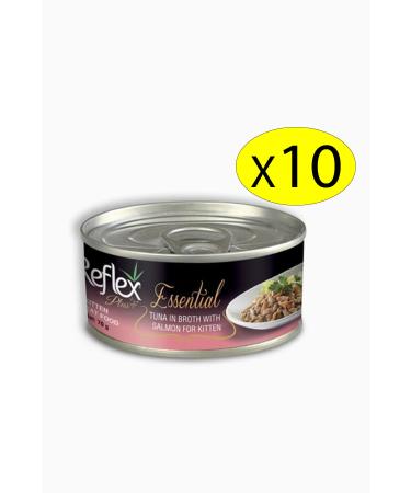 Reflex Plus Kitten Canned Tuna and Salmon Kitten Food 70gr-10