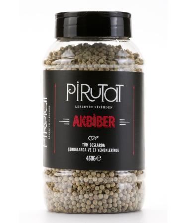 pirutat White Pepper White Black Pepper 450 gr Fip Top Cover