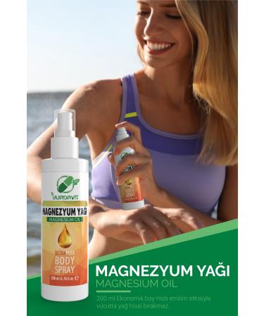 Yurdavit Magnesium Oil Economic Size 200 Ml Unflavored