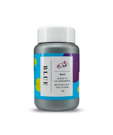 Dr. Gusto Water Based Powder Paint Blue 75 gr