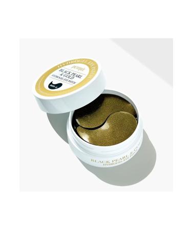 Petitfee Black Pearl & Gold Hydrogel Eye Patch - Buy Online on GoSupps.com