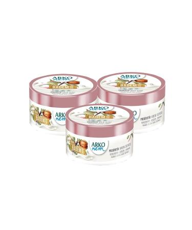 Arko Nem Cream Prebiotic Almond Milk 250 Ml X 3 Pieces