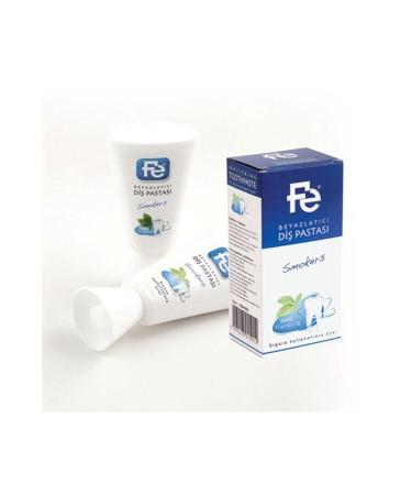 Fe Original Whitening Smokers Tooth Powder Fluoride Cigarette Tea Coffee Stain - Tartar Plaque Preventer - Buy Online on GoSupps.com