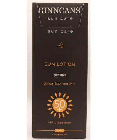 Ginncans SUN SUN PROTECTIVE CREAM & SPF+50++ UVA+UVB PROTECTIVE LOTION FOR SENSITIVE SKIN 150ML