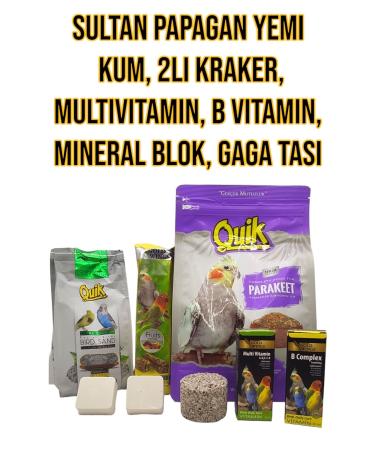 ozzipetshop Sultan Papagani Food Vitamin Cracker Sand