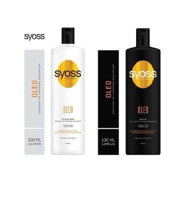Syoss Oleo Shampoo for Very Dry & Damaged Hair 500 Ml + Conditioner 500 Ml