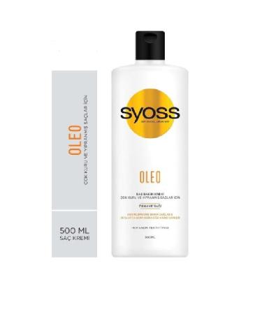 Syoss Oleo Shampoo for Very Dry & Damaged Hair 500 Ml + Conditioner 500 Ml - Buy Online on GoSupps.com