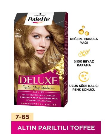 Palette 7-65 Gold Glitter Toffee Hair Dye 6281031271018 - Buy Online on GoSupps.com