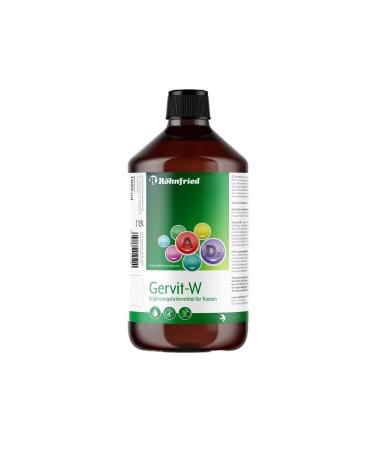 R hnfried Vitamin Gervit W Multivitamin for Cage Birds 50 ml (SEALABLE GLASS BOTTLE - SPLIT FROM ORIGINAL)