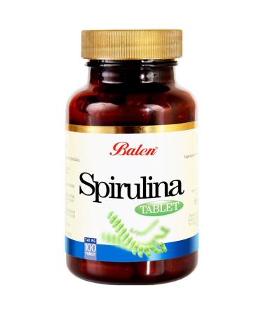 Balen Seaweed Spirulina Tablet 740 mg 100 Tablets