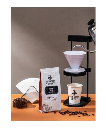 Addis Ababa Coffee Lemmu Blend 225 Gr Filter Coffee Brewing Set