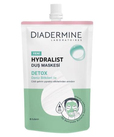 Diadermine Hydralist Shower Mask Detox X 2 Pieces - Buy Online on GoSupps.com