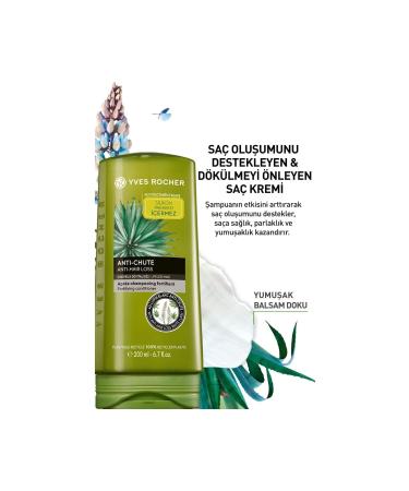 Yves Rocher Hair Growth Supporting and Hair Loss Preventing Conditioner - 200 Ml - Buy Online on GoSupps.com