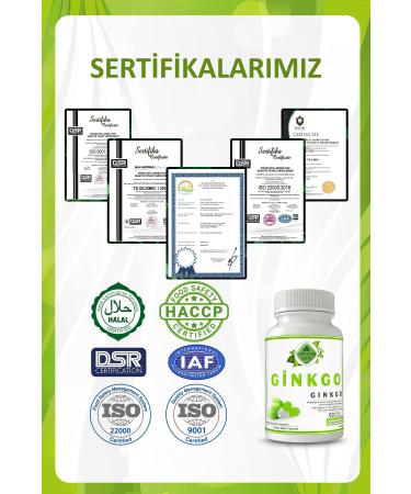 Gokcek Healing Ginkgo Capsule (ginkgo Biloba Capsule) - Buy Online on GoSupps.com
