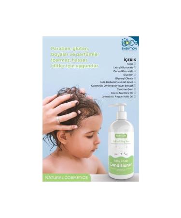 BABYTON Natural Hair Conditioner for Babies and Children - Buy Online on GoSupps.com