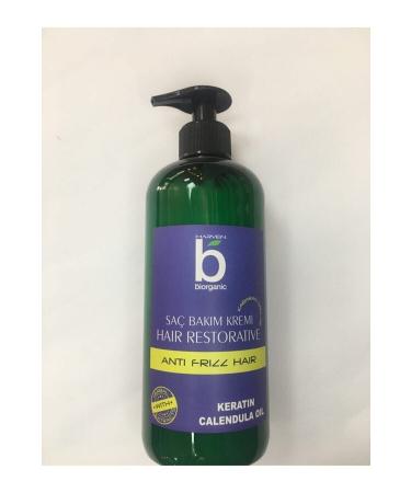 Biorganic Anti-frizz Mask Nourishing Care Cream for Frizzy Hair 235 Ml