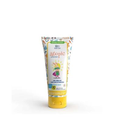 BABYTON Atopic Sunscreen Cream for Babies and Children