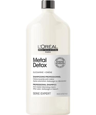L'oreal Professionnel Metal Detox Shampoing Purifiant Sans Sulfateee 1500 Ml EVAONLINE23456