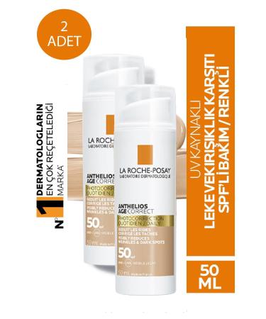 La Roche Posay Anthelios Age Correct Daily Tinted Cream SPF50+ 50 ml
