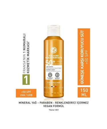 Yves Rocher 50+ Sun Protection Factor Vegan Milk 150ml (Face & Body) - Buy Online on GoSupps.com