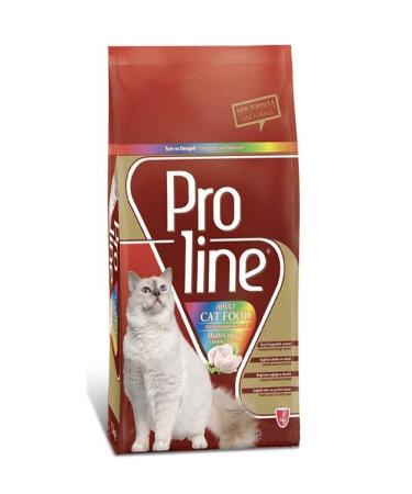 Proline Cat MultiColor Adult Chicken Adult Colored Cat Food 1.5 kg