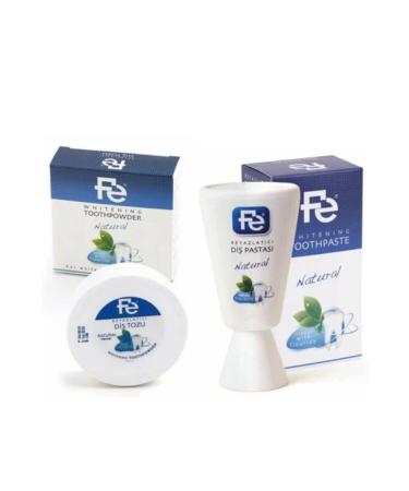 Fe Toothpaste Natural + Herbal 90 G & Tooth Powder Natural + Herbal 50 G 869320301500514