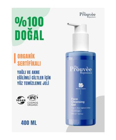 The Prouvee Reponses 0 Natural Facial Cleansing Gel 400 ml. (For Oily and Acne Prone Skin)