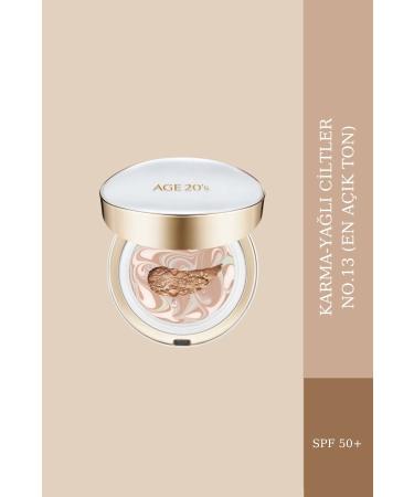 AGE 20'S Long-Lasting and Sebum Balancing Compact Foundation - (NO.13 VERY LIGHT SKIN)