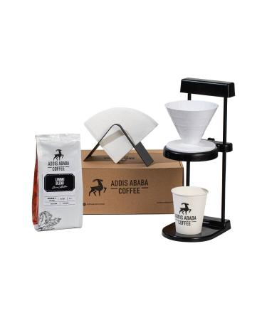 Addis Ababa Coffee Lemmu Blend 225 Gr Filter Coffee Brewing Set - Buy Online on GoSupps.com