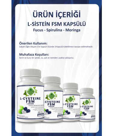 Gokcek Healing FSM L Cysteine Capsule (FSM L CYSTEINE CAPSULE) - Buy Online on GoSupps.com