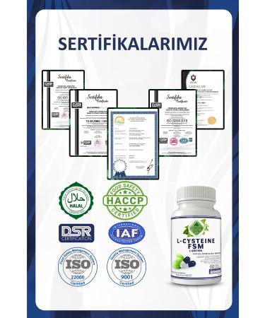 Gokcek Healing FSM L Cysteine Capsule (FSM L CYSTEINE CAPSULE) - Buy Online on GoSupps.com