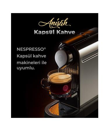Anisah Coffee Extra Aroma Capsule Coffee Set of 5 50 Pieces Nespresso Compatible - Buy Online on GoSupps.com