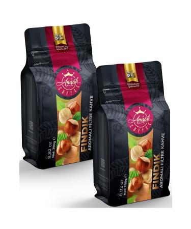 Anisah Coffee Hazelnut Flavored Filter Coffee 2 X 250 Grams