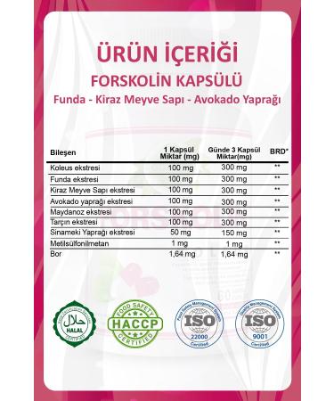 Gokcek Healing Forskolin Capsule (COLEUS CAPSULE) - Buy Online on GoSupps.com