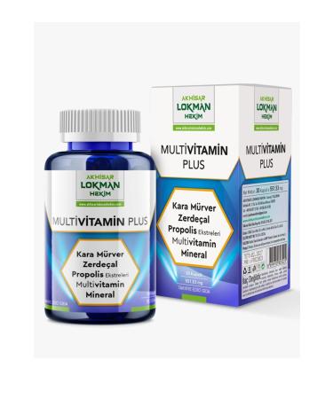 Akhisar Lokman Hekim Propolis Turmeric Black Elderberry Panax Ginseng - Multivitamin