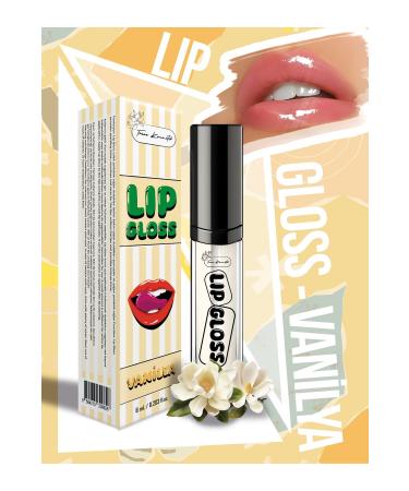 Tuana Cosmetics Vanilla Lip Plumper and Shine Lip Gloss - Buy Online on GoSupps.com