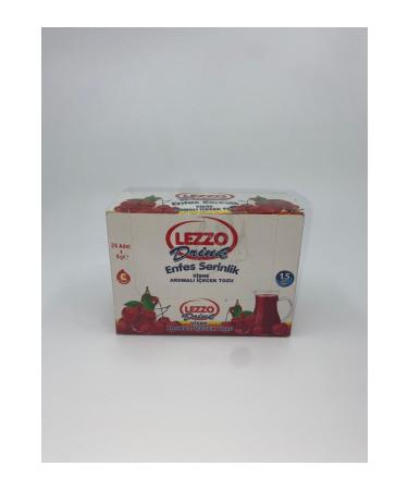 LEZZO Cherry Powder Drink 24 pcs 1 piece
