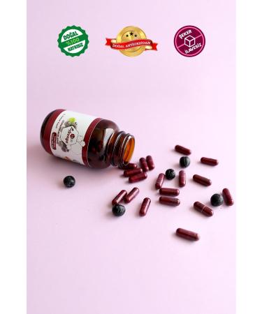 Purple Aronia Herbal Capsules 60 Pieces - Buy Online on GoSupps.com