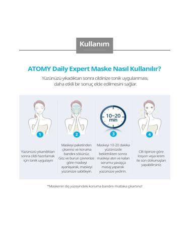 Atomy Daily Expert 1 Moisturizing Mask - Buy Online on GoSupps.com