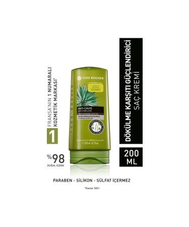 Yves Rocher Hair Growth Supporting and Hair Loss Preventing Conditioner - 200 Ml