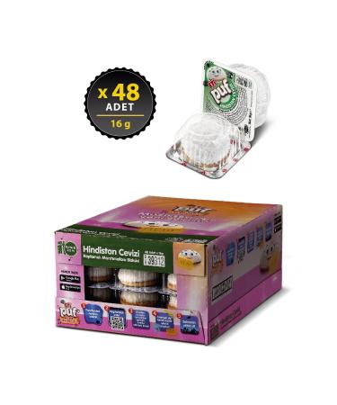 Eti Puf Coconut Biscuits 16 g x 48 Pieces - Buy Online on GoSupps.com