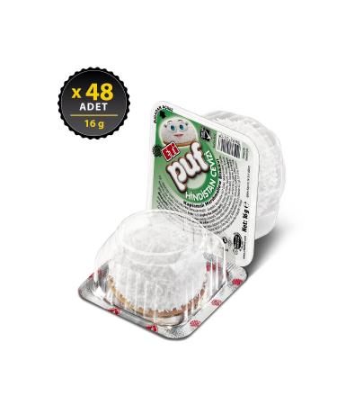 Eti Puf Coconut Biscuits 16 g x 48 Pieces